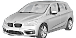 BMW F45 U1164 Fault Code